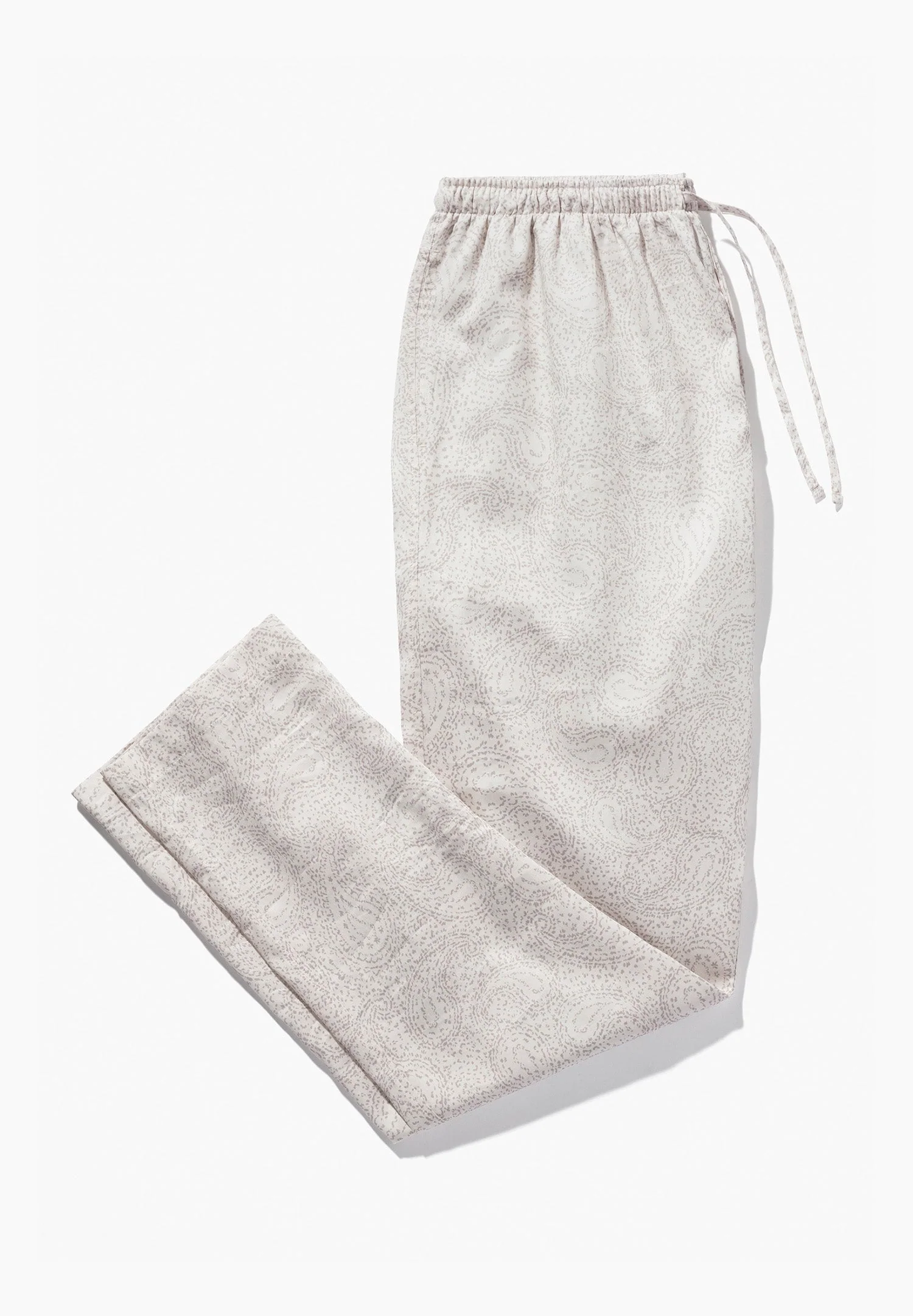 Cotton Sateen Print | Pants Long - paisley sand - Image 4