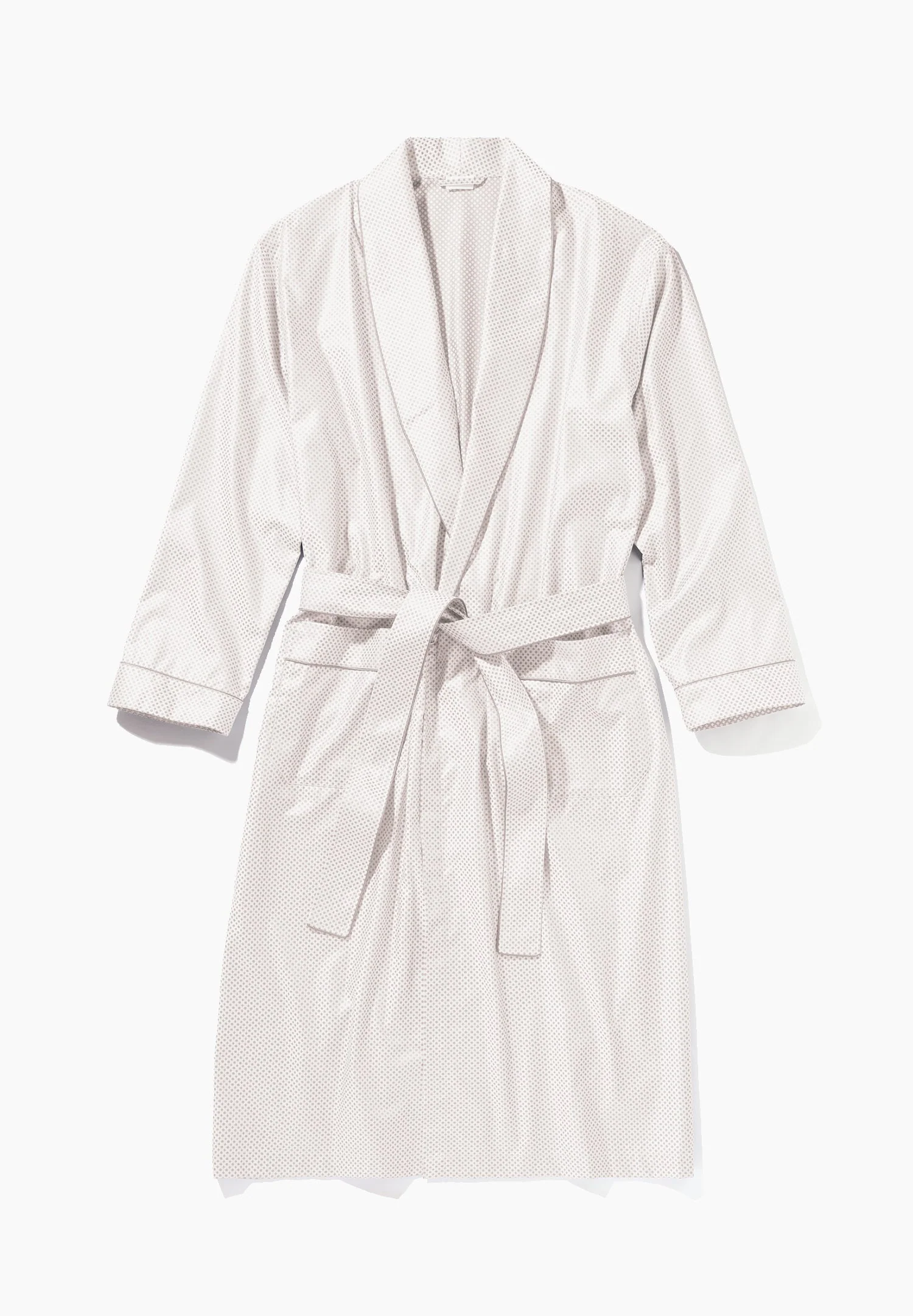 Luxury Jaquards | Morgenmantel lang - cream - Image 4
