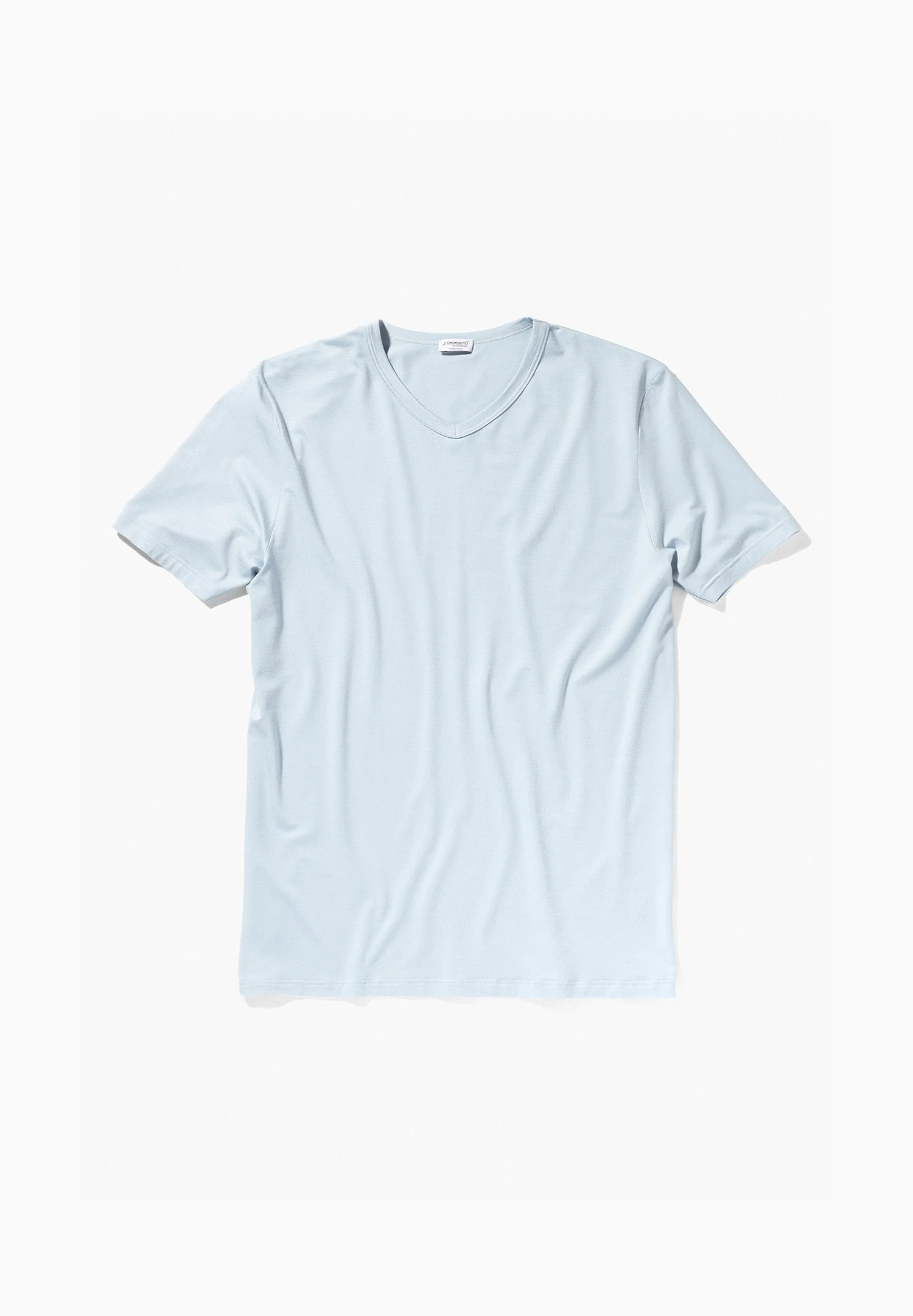 Pureness | T-Shirt kurzarm V-Ausschnitt - sky blue - Image 4