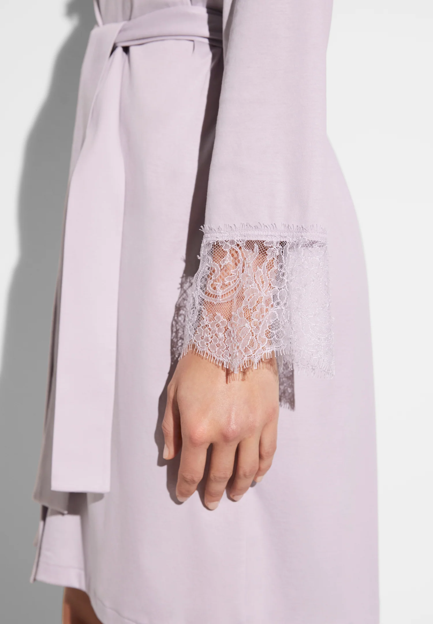 Sea Island | Morgenmantel kurz - lilac - Image 3