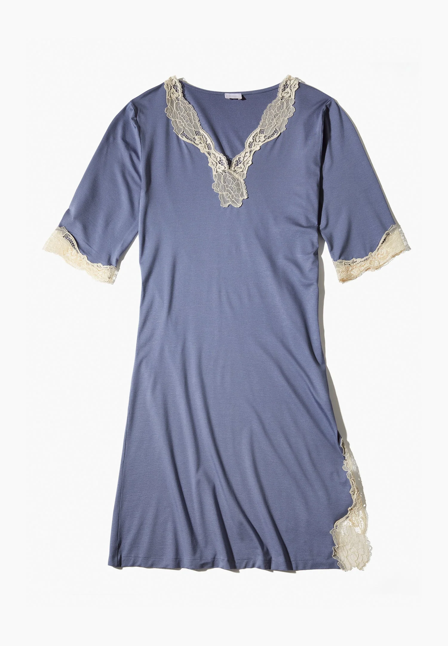 Sensual Fashion | Sleepshirt kurzarm - dusty blue - Image 5