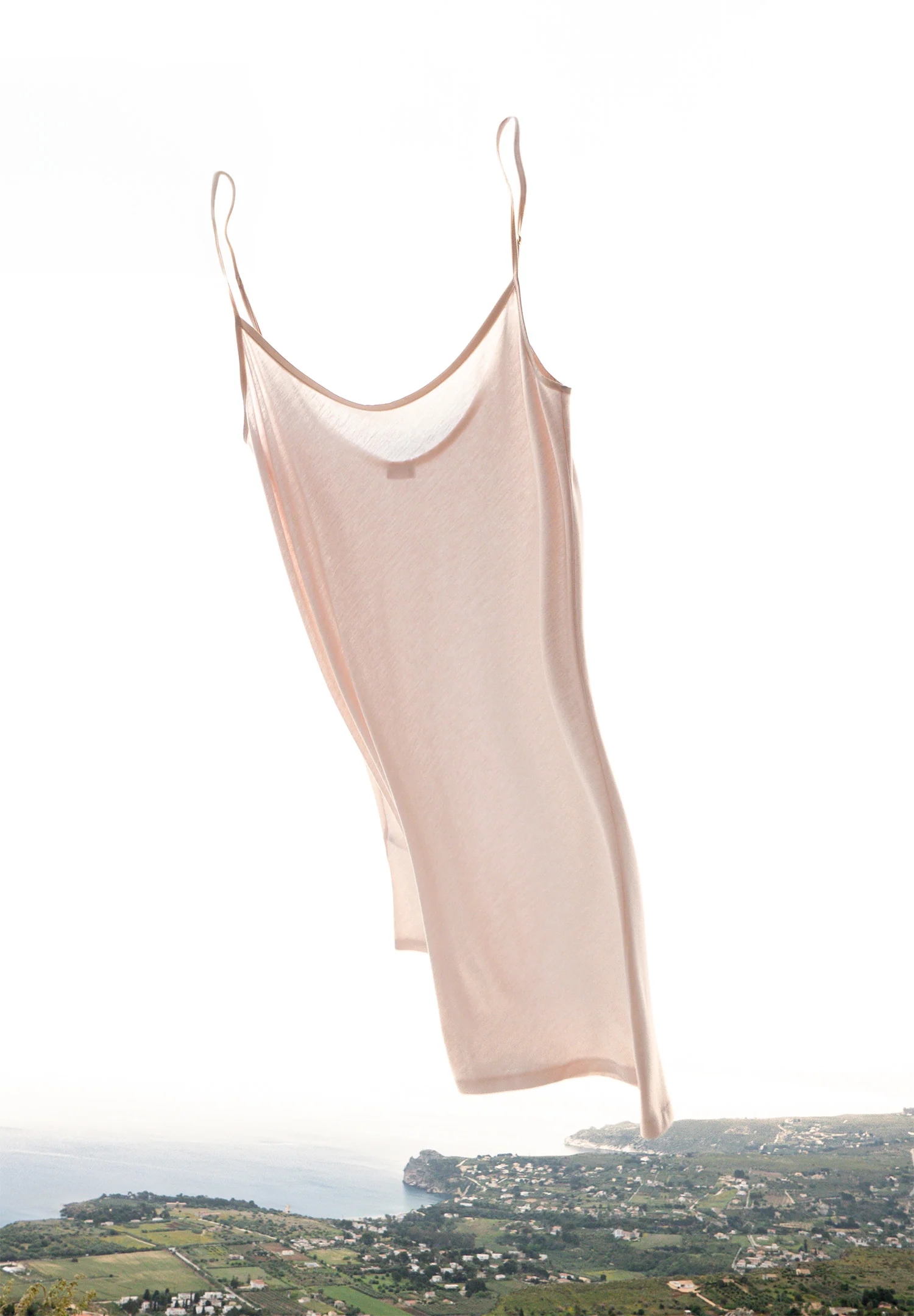 Silk Dreams | Nachthemd Spaghettiträger - rose quartz - Image 4
