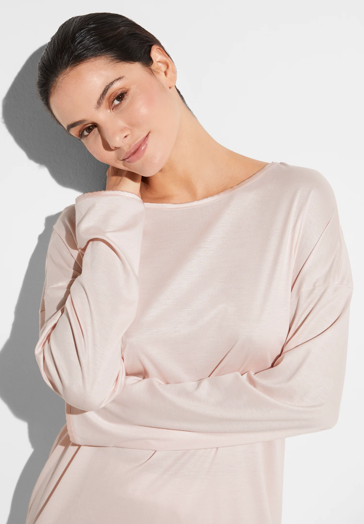 Silk Dreams | Pyjama lang - rose quartz - Image 3