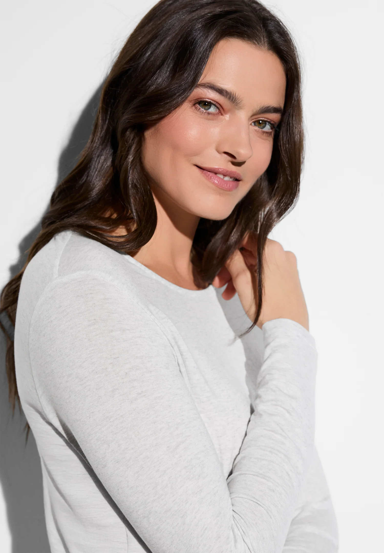 Soft Lounge | T-Shirt langarm - cloud - Image 3