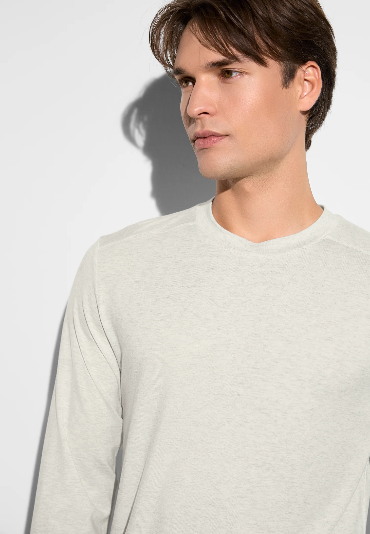 Soft Lounge | T-Shirt langarm - cloud - Image 4